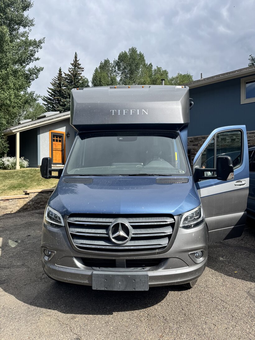 Mercedes Sprinter motorhome detailed in the Vail Valley
